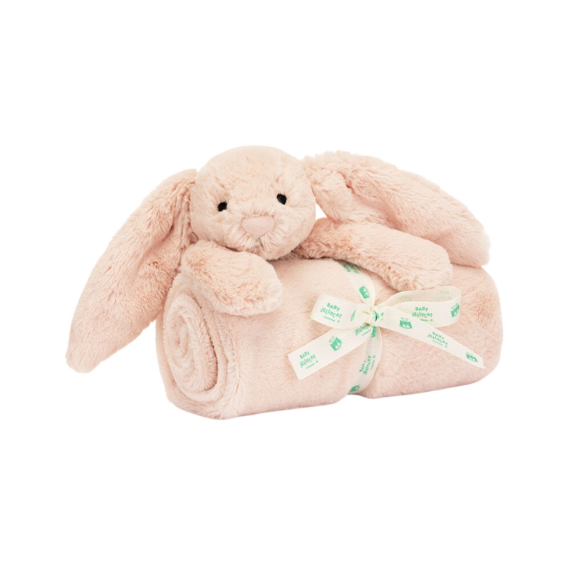 Bashful Blush Bunny Blankie by Jellycat