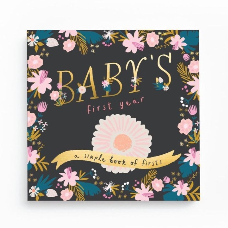 Golden Blossom Memory Baby Book by Lucy Darling