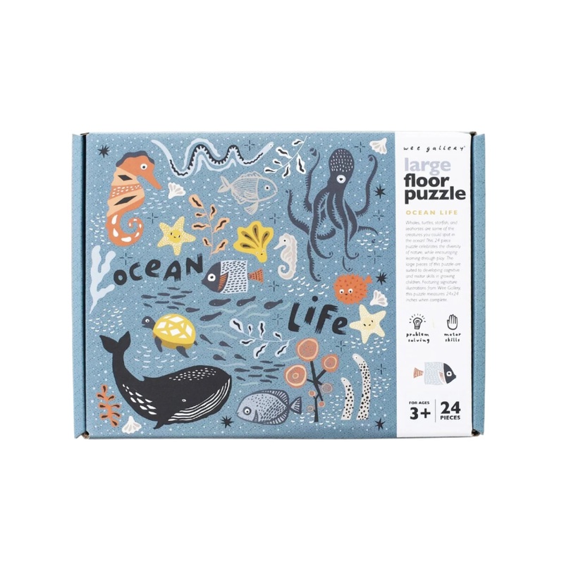 Ocean Life Floor Puzzle by Wee Gallery