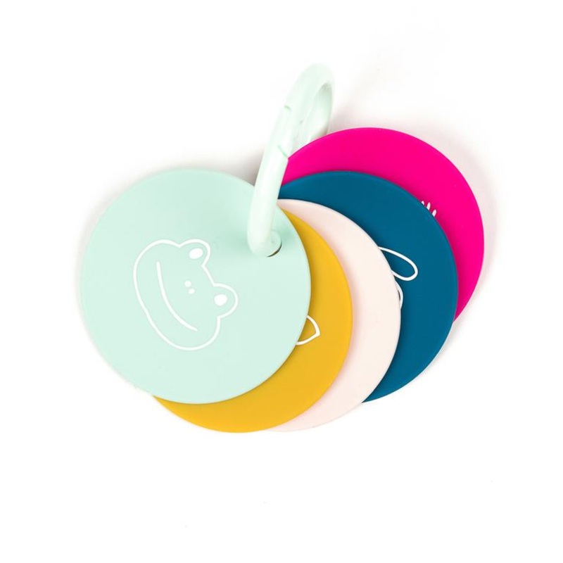 Silicone Teething Flashcards – Party Animals