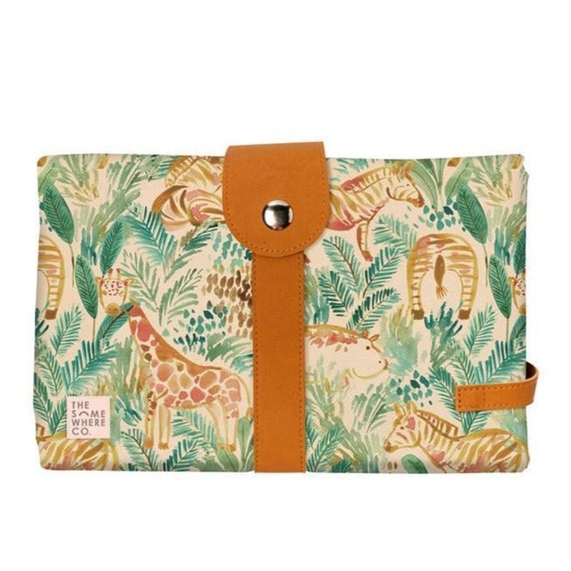 Travel Baby Change Mat – Jungle Safari by The Somewhere Co.