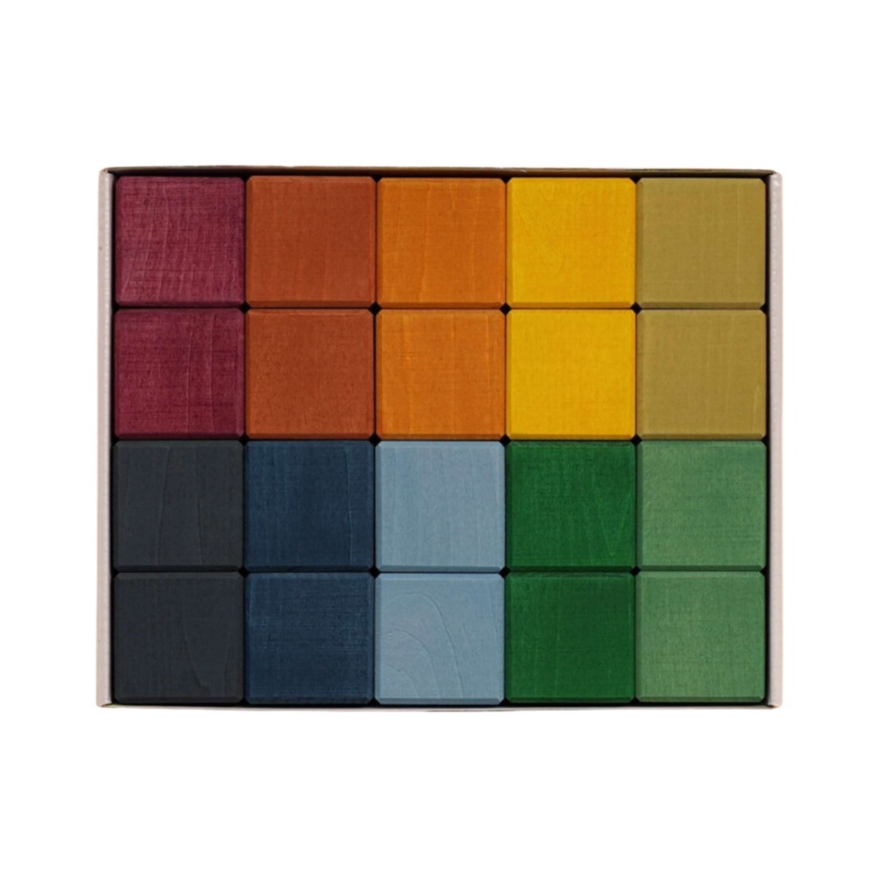 Earth Colors Cube Set by Raduga Grez