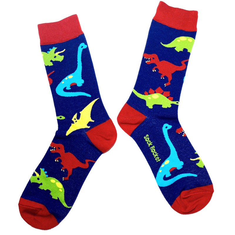 Kids Dinosaur Socks by Sock Rocket