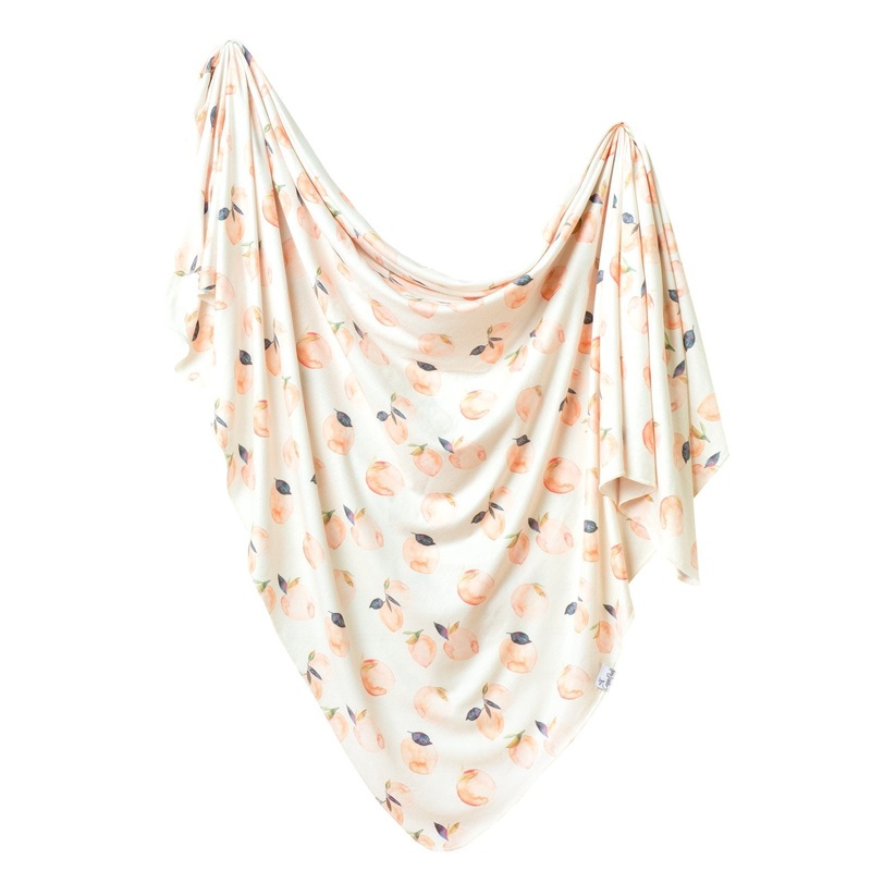 Knit Swaddle Blanket – Caroline by Copper Pearl