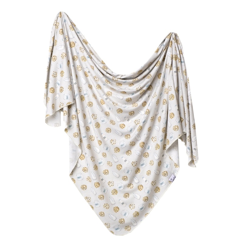 Knit Swaddle Blanket – Chip by Copper Pearl
