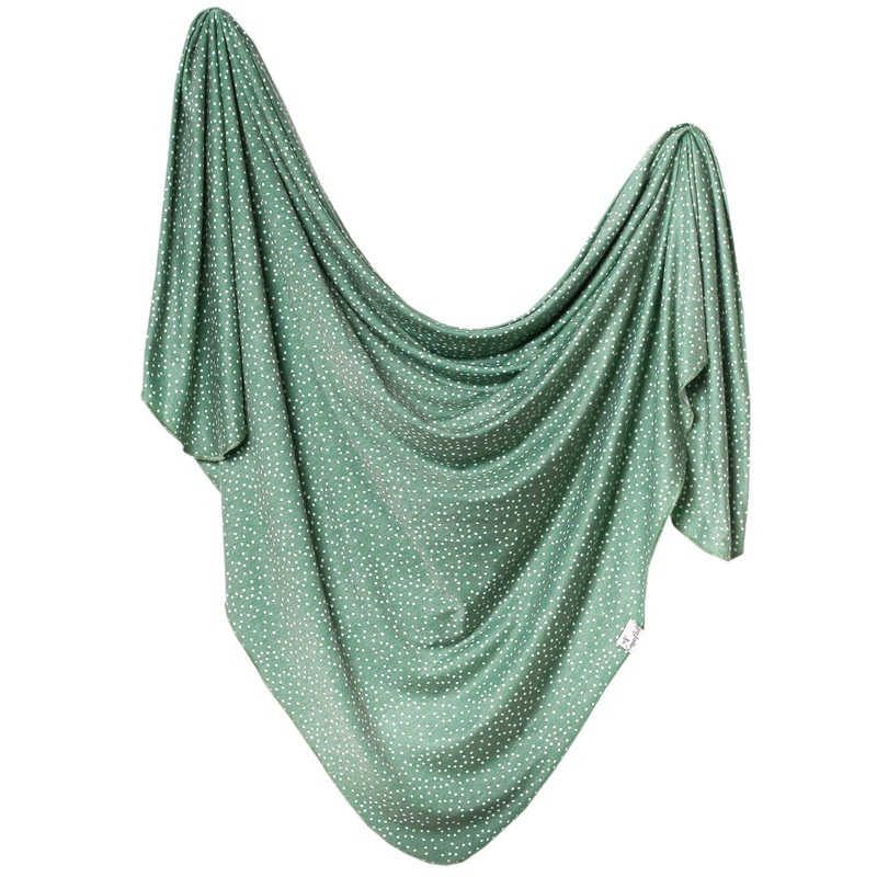 Knit Swaddle Blanket – Juniper by Copper Pearl