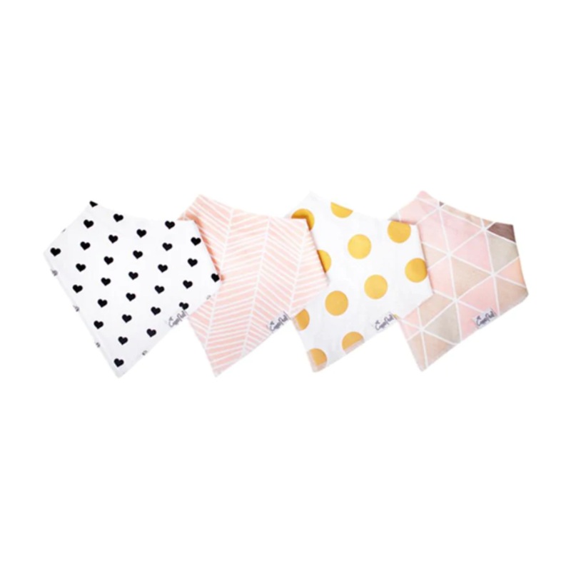 Single Bandana Bib – Blush by Copper Pearl