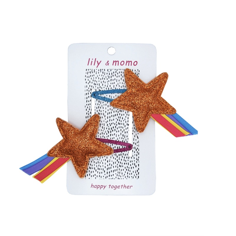 Star Bright Hair Clips by Lily + Momo