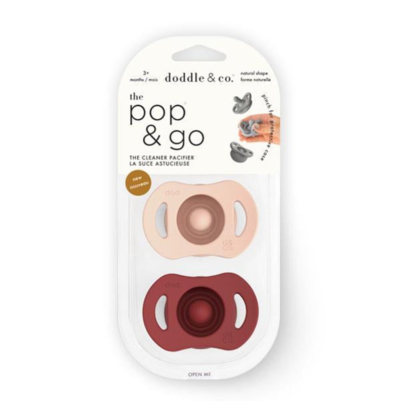 The Pop & Go 2pk – Just Peachy + Upper Rust