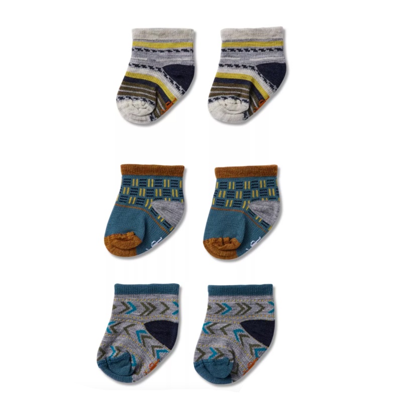 Baby Bootie Batch Socks – Light Grey by Smartwool