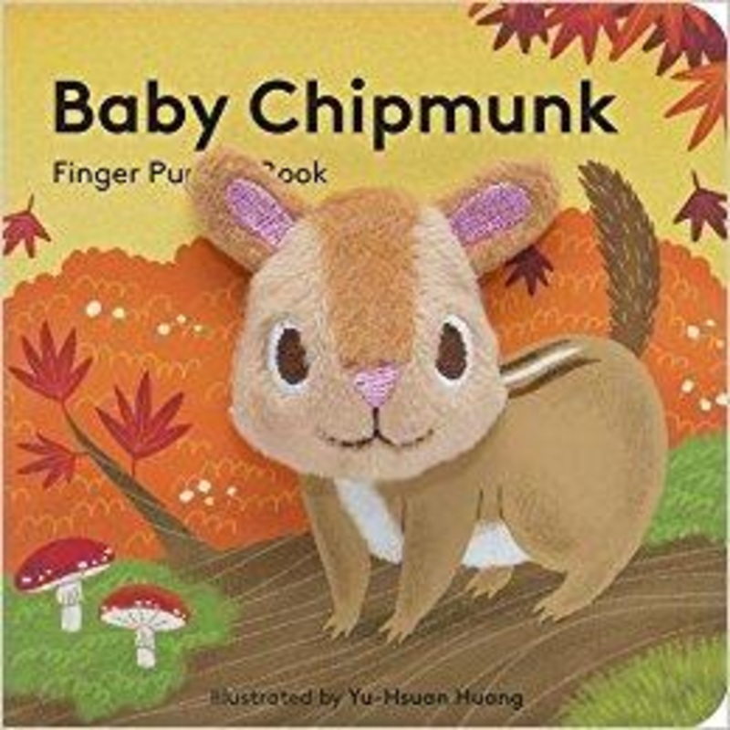 Baby Chipmunk – Finger Puppet Board Book