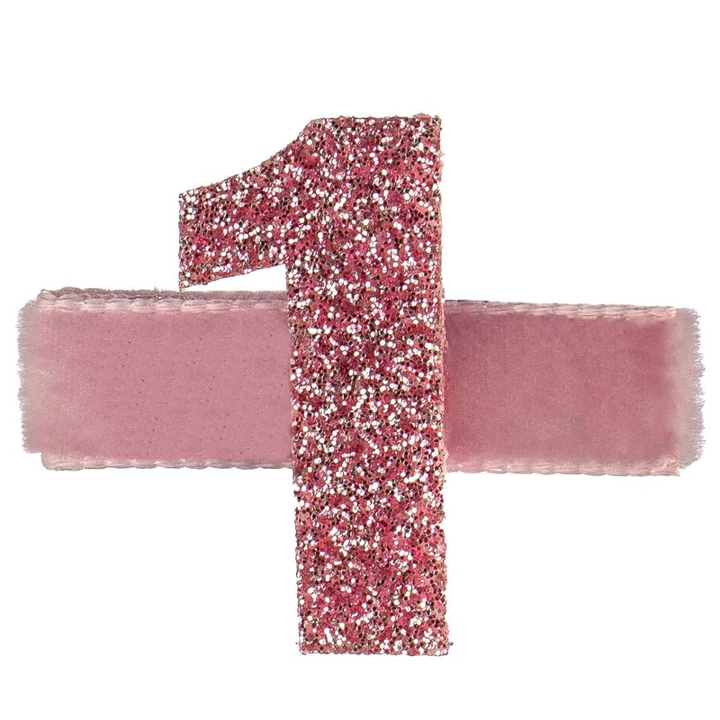 Luna #1 Mini Baby Hair Clip – Pink by No Slippy Hair Clippy