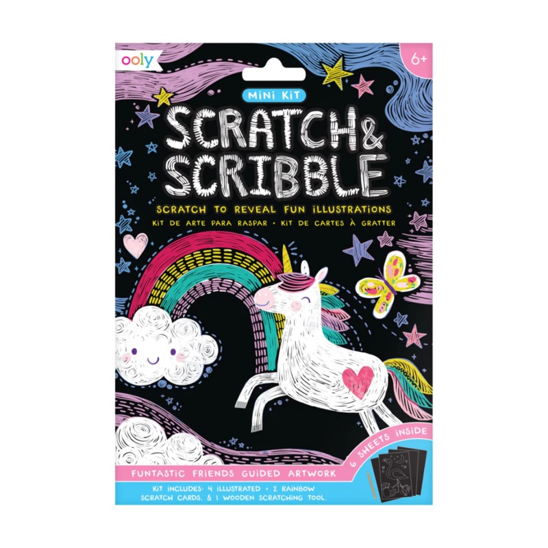 Mini Scratch & Scribble – Funtastic Friends by OOLY