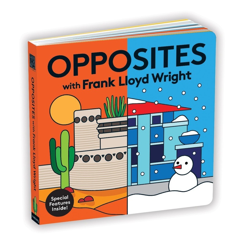 Opposites with Frank Lloyd Wright – Board Book