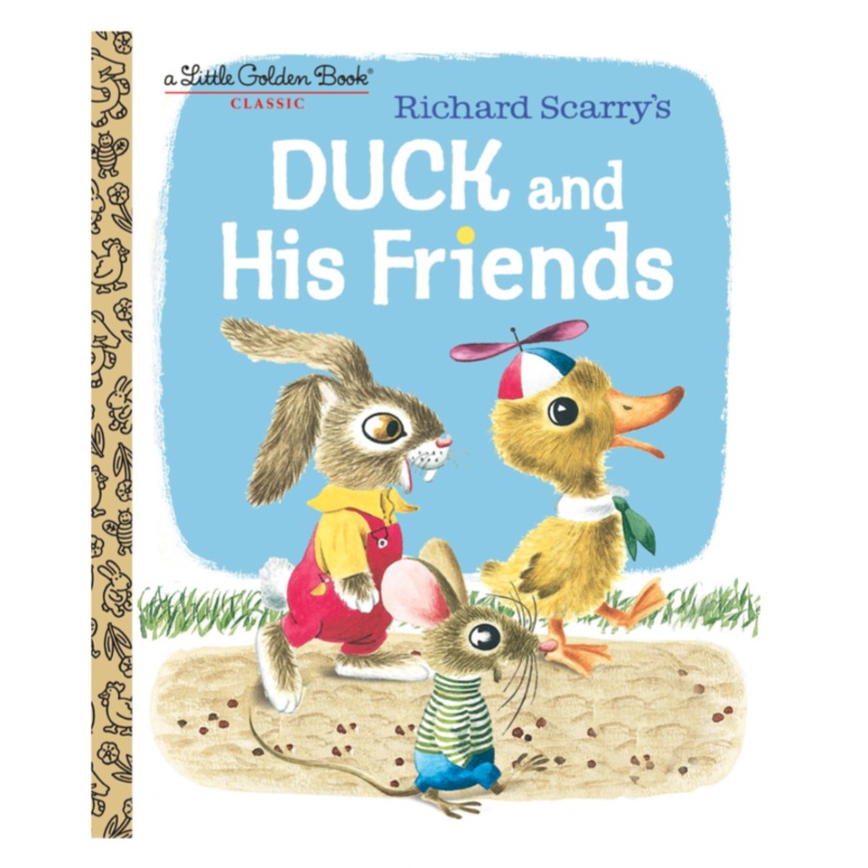 Richard Scarry’s Duck and His Friends – Little Golden Book