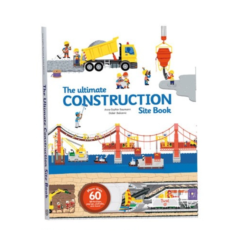 The Ultimate Construction Site Book – Hardcover