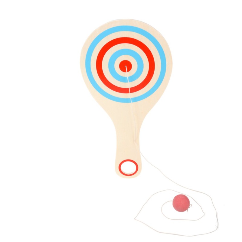 Wooden Paddle Ball by The Toy Network