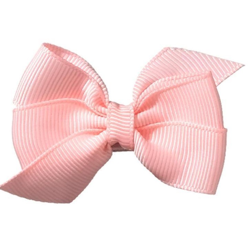 Ava Baby Hair Bow – Pink by No Slippy Hair Clippy
