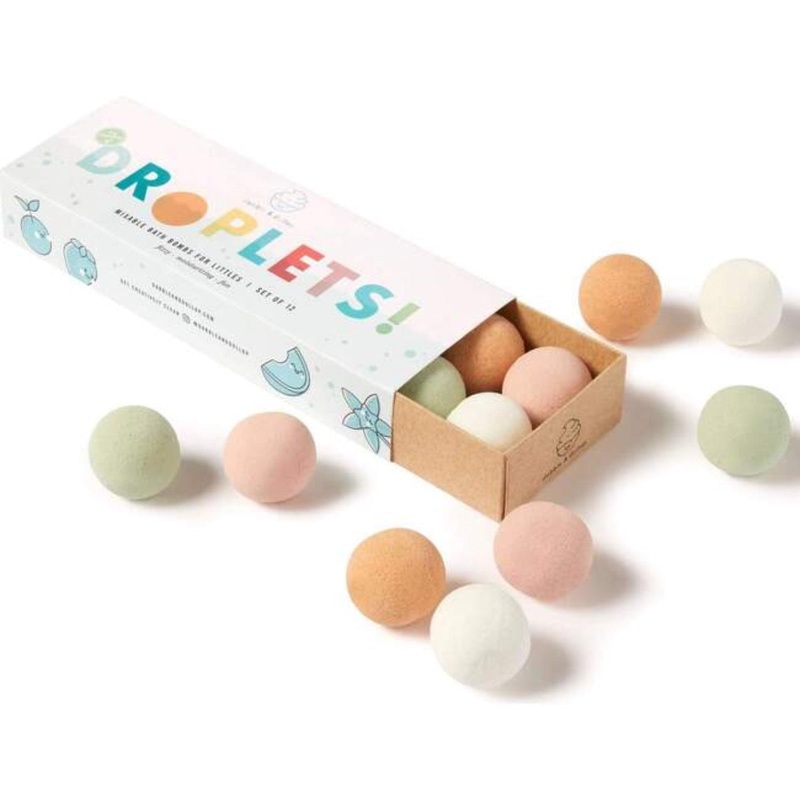 Mixable Bath Bombs for Littles – Set of 12 Originals by Dabble & Dollop