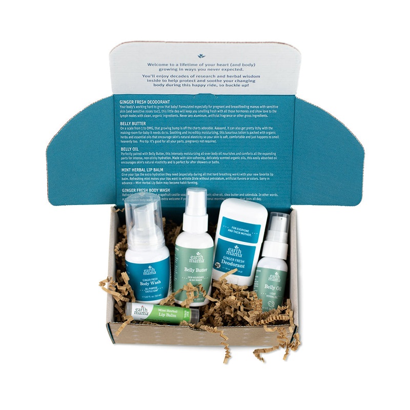 Organic A Little Something For Mama-To-Be Gift Set by Earth Mama Organics