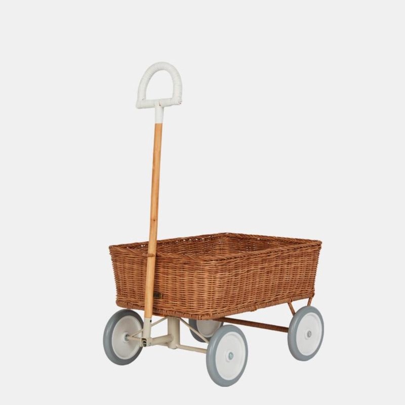 Rattan Wonder Wagon – Natural by Olli Ella
