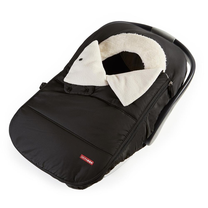 Stroll + Go Car Seat Cover – Black by Skip Hop