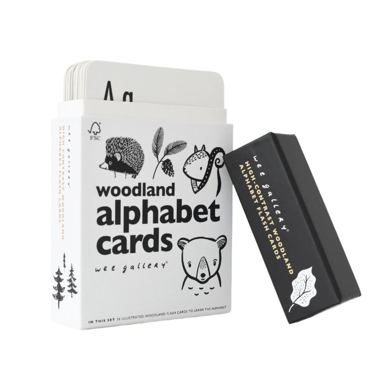 Woodland Alphabet Cards by Wee Gallery