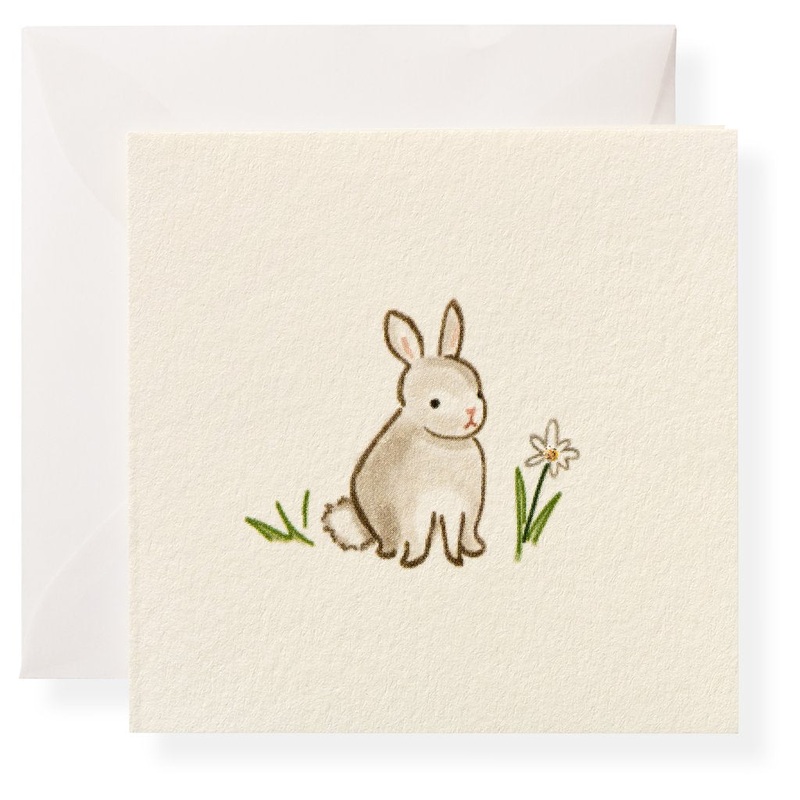 Bunny Enclosure Card by Karen Adams Designs