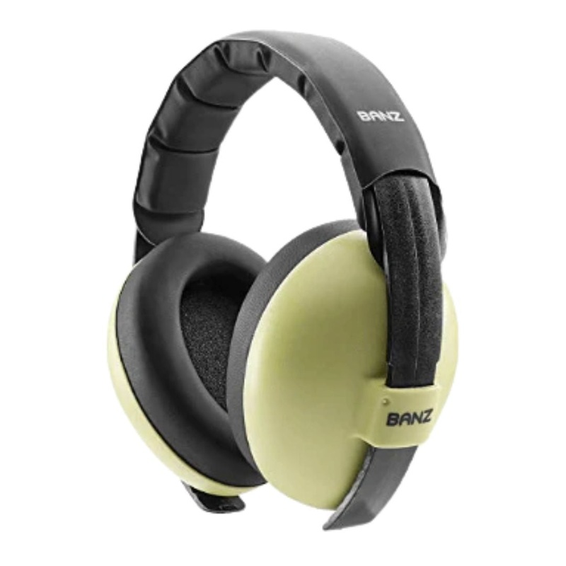 Ear Muffs for Baby + Toddler – Leaf Green by Baby Banz