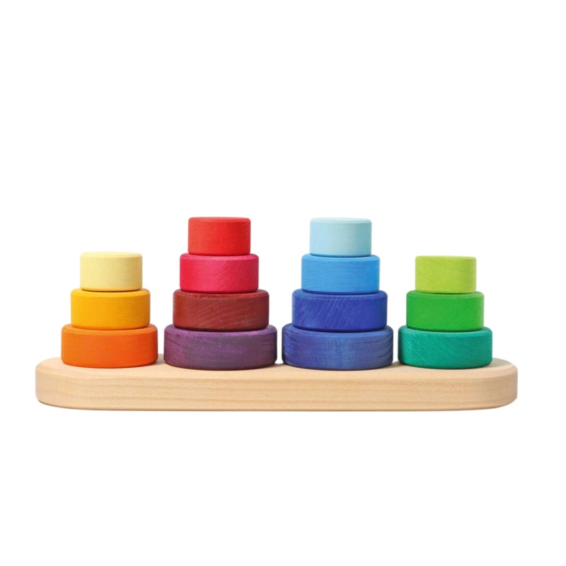 Fabuto Wooden Stacking Toy by Grimm’s