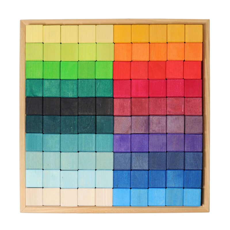 Large Mosaic Wooden Blocks by Grimm’s
