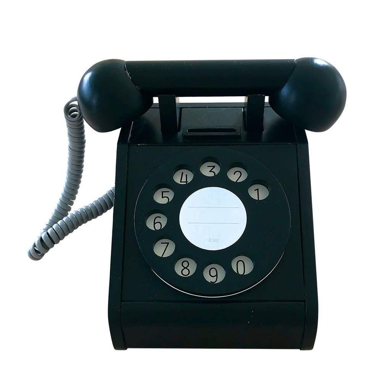 Retro Play Telephone – Black by kiko & gigi