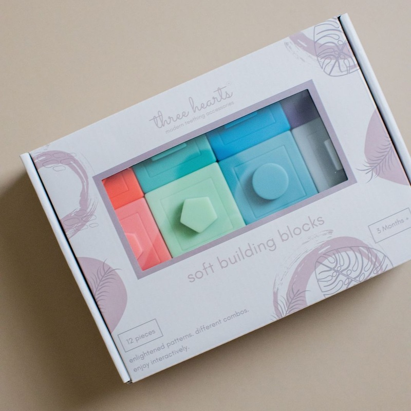 Silicone Building Blocks – Primary by Three Hearts