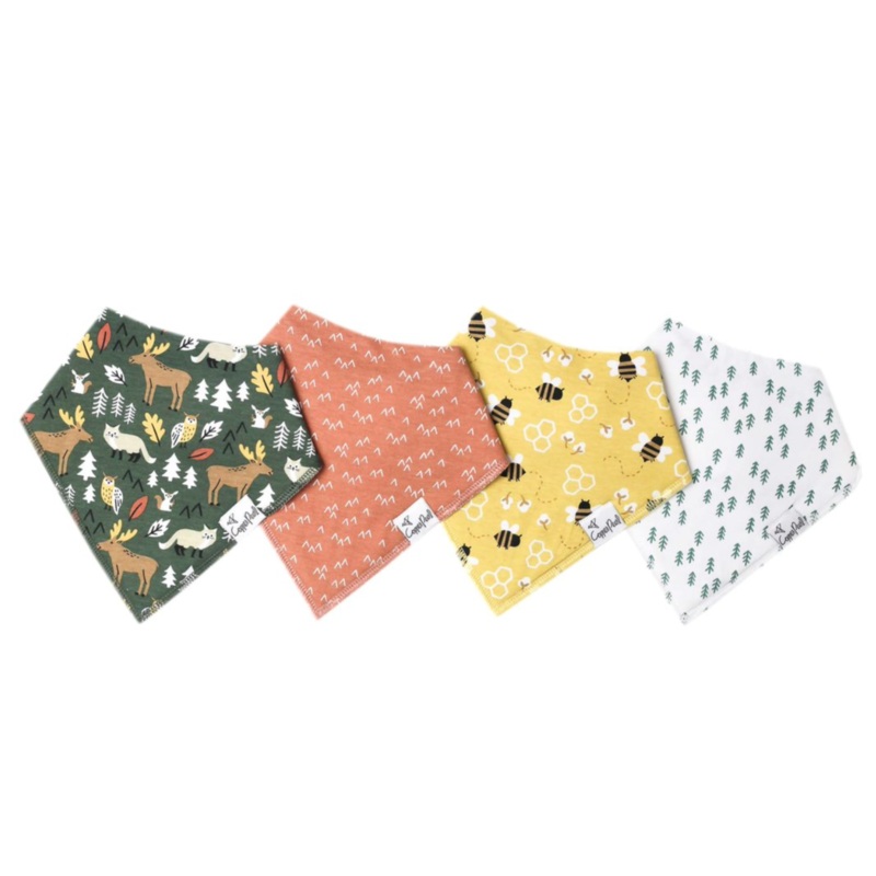 Single Bandana Bib – Atwood by Copper Pearl