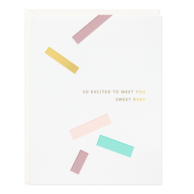 Sweet Baby Confetti Card by Ramona & Ruth