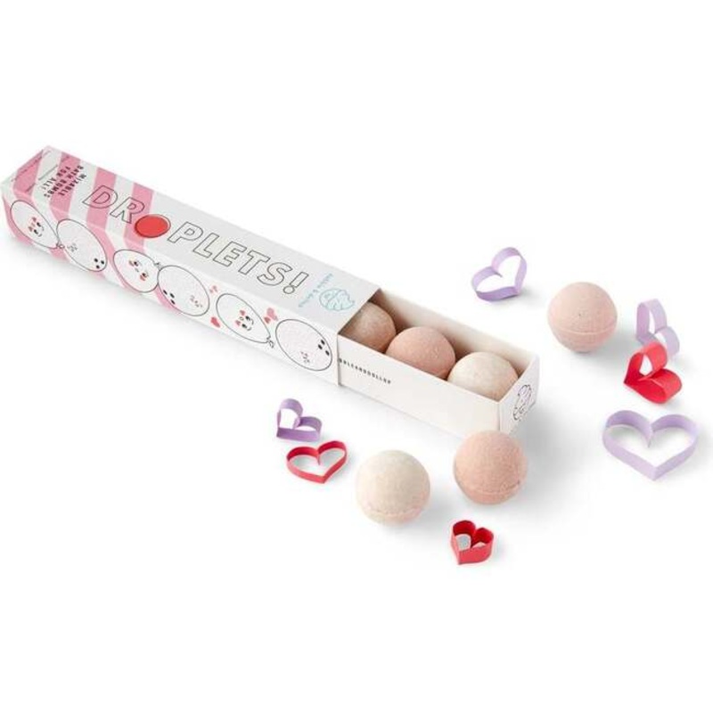 Mixable Bath Bombs for Littles – Set of 6 Limited Edition Valentine’s Day by Dabble & Dollop