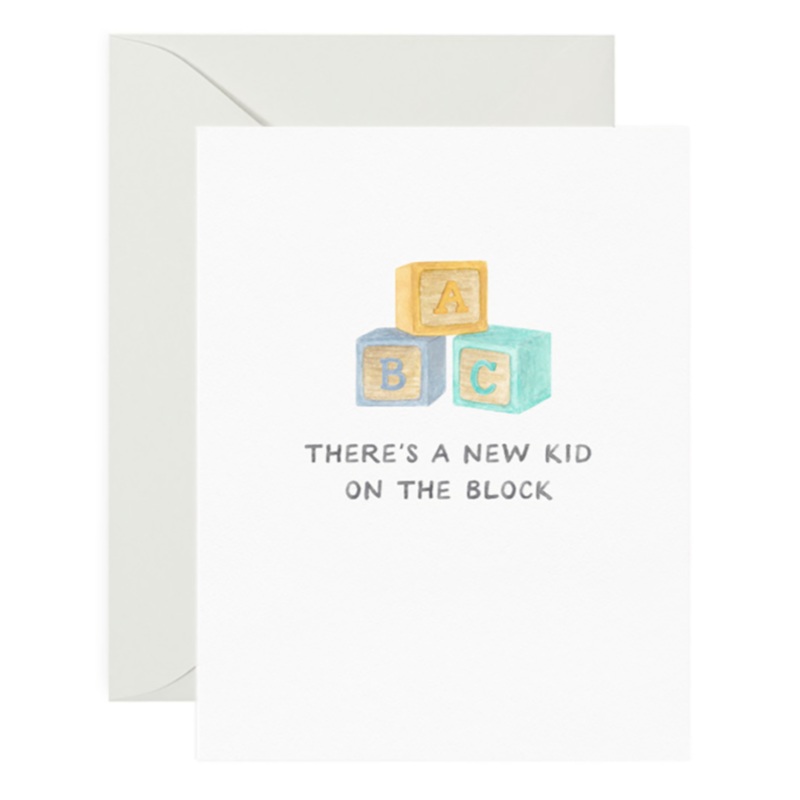 New Kid on the Block Card by Amy Zhang