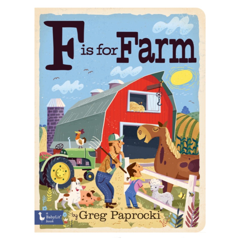 F is for Farm – Board Book