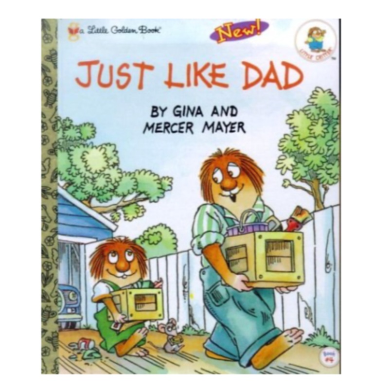 Just Like Dad – Little Golden Book