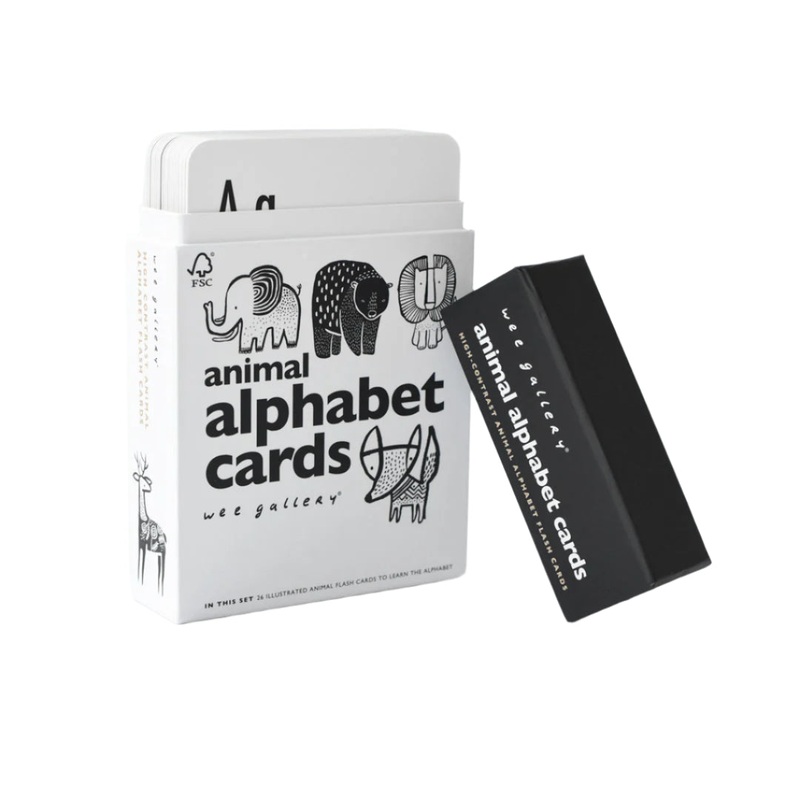 Animal Alphabet Cards by Wee Gallery