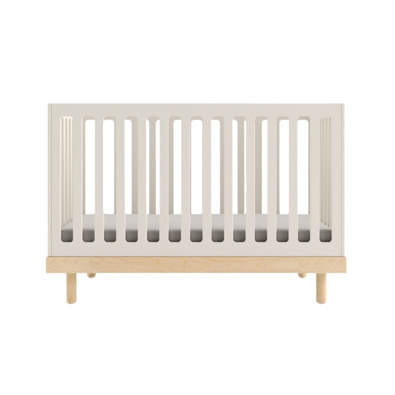 Classic Crib – White / Birch by Oeuf