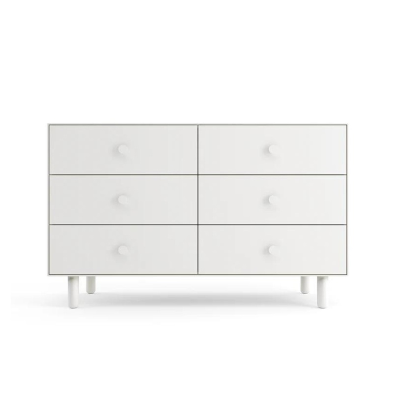 Fawn 6 Drawer Dresser – White by Oeuf