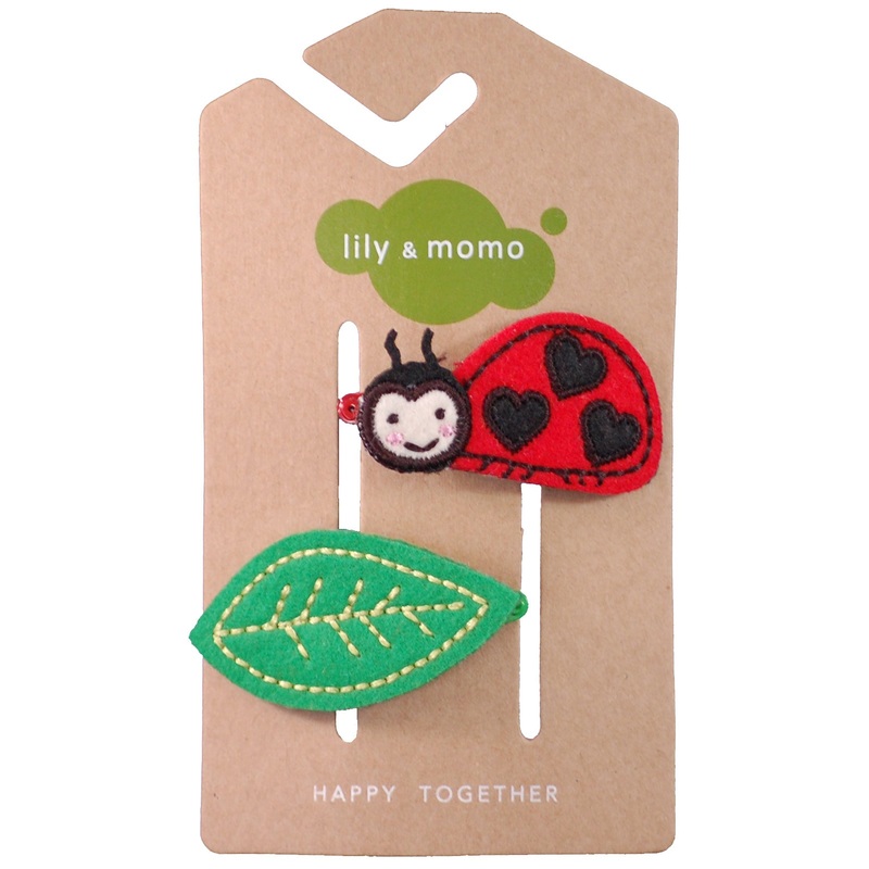 Ladybug Hair Clips by Lily + Momo