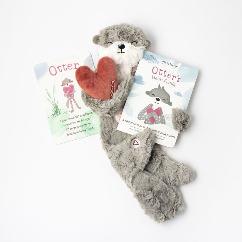 Pebble Otter Snuggler – Family Bonding by Slumberkins