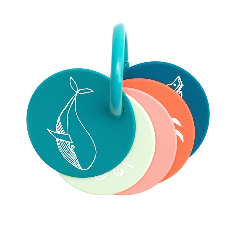 Silicone Teething Flashcards – Under the Sea