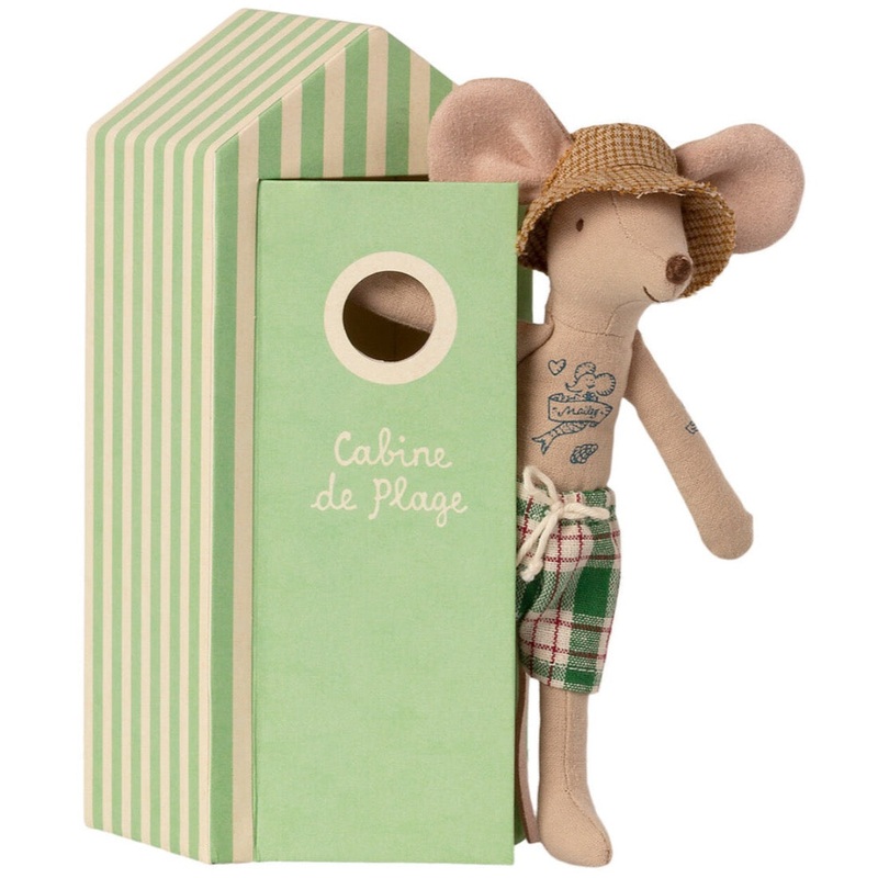 Beach Mouse – Dad in Cabin by Maileg