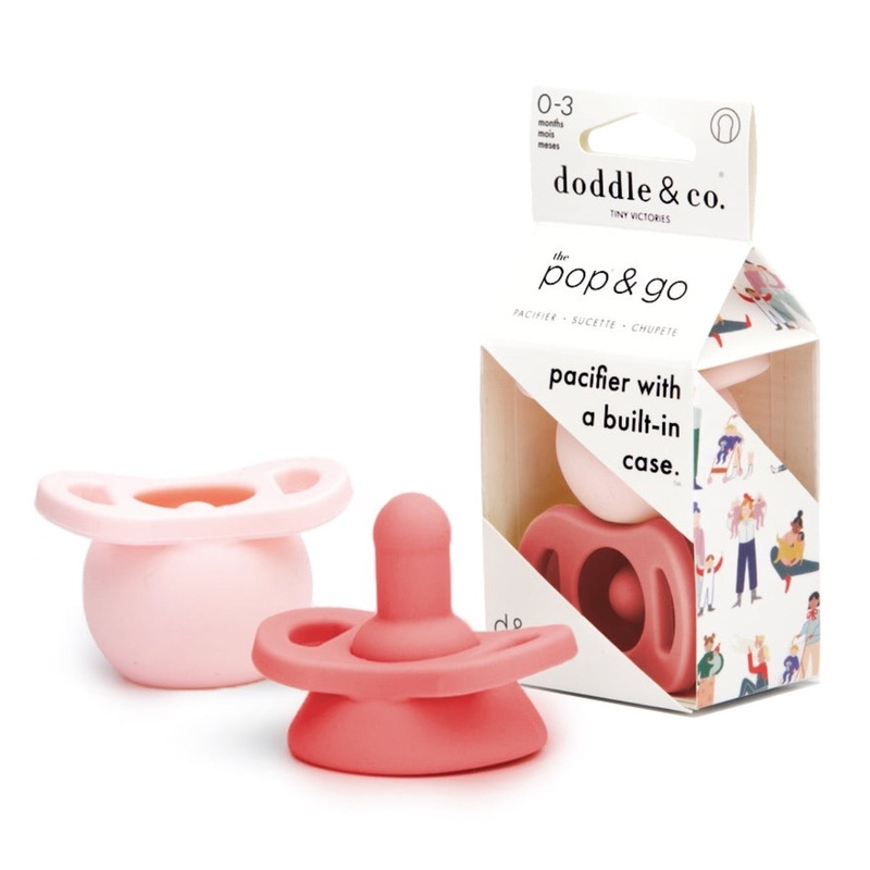 The Pop & Go 2pk – Make Me Blush + Just Peachy by Doddle & Co