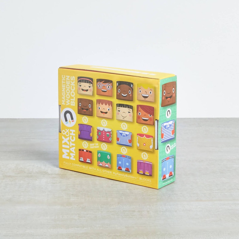 My Family Builders Toy Set – 16 pc Friends Edition