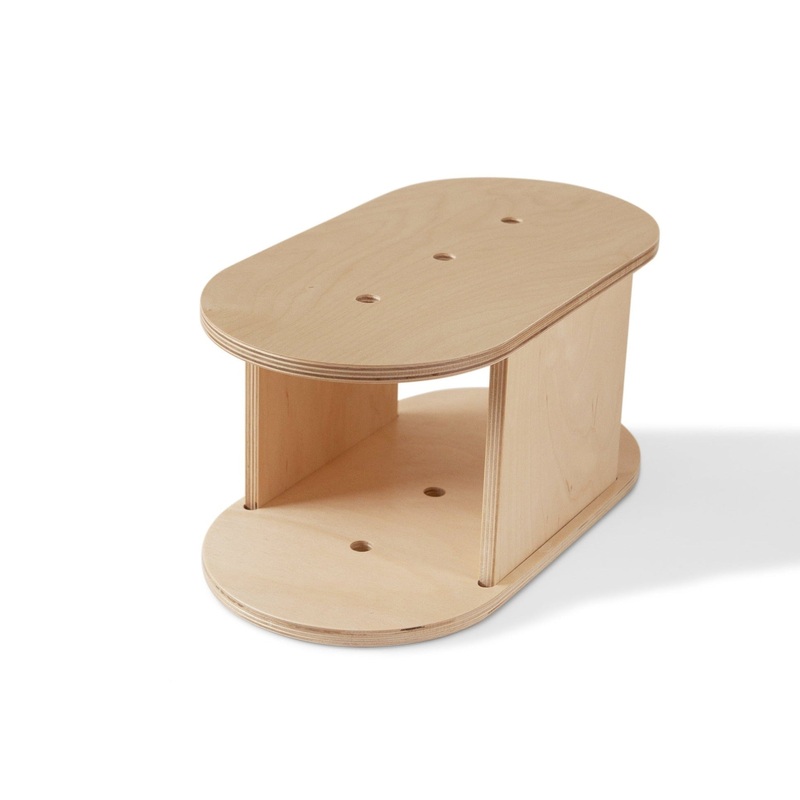 Wooden Kids Step Stool – Natural by Babai