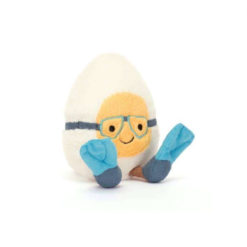 Amuseables Boiled Egg Scuba – 6 Inch by Jellycat